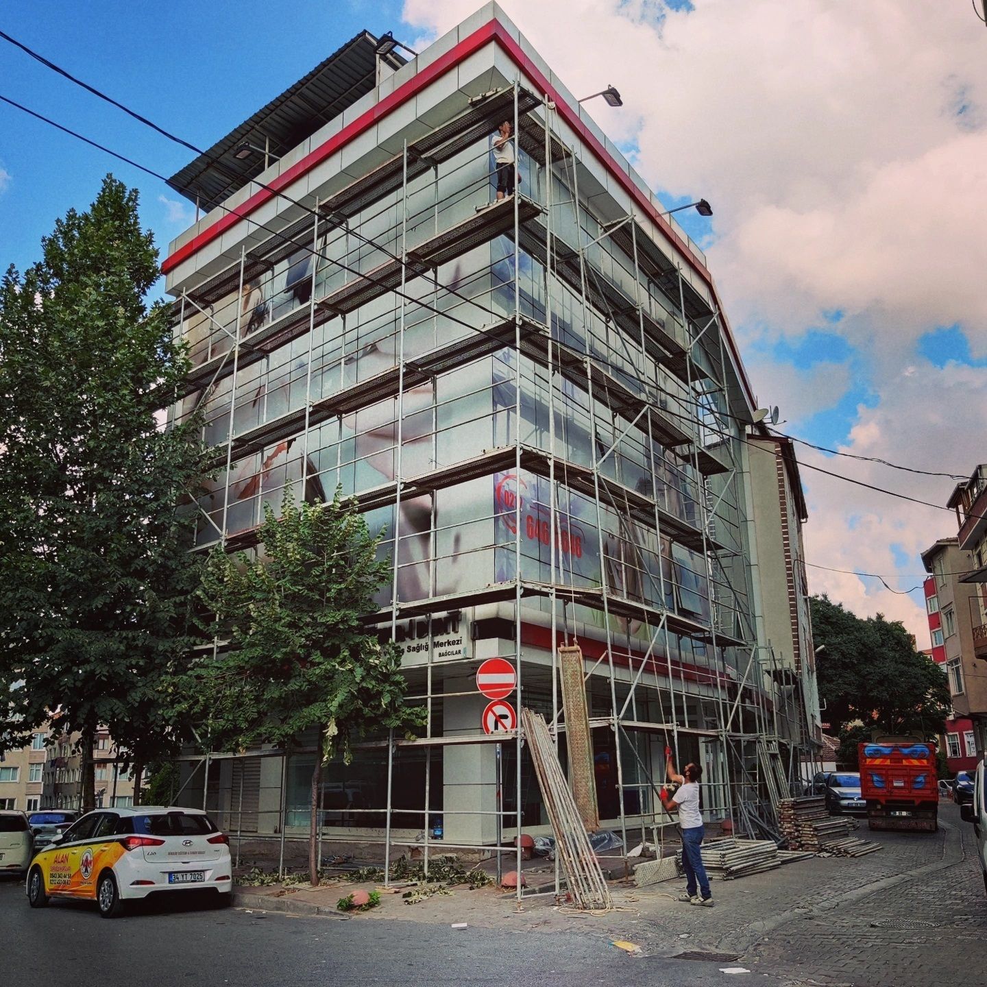 Sehr-i Dent Diş Hastanesi Reklam Giydirme Çalışması